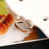 Ring Infinity Crystal Rings For Women Fine Jewelry
