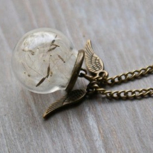 Harry Potter Angel Wings Necklace Pendant Jewelry