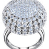 Charming Platinum Plated Ring