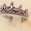 The Queen's Temperament Woodwork Tail Silver Ring